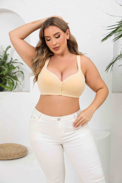 seamless leopard bra designed for everyday comfort and support