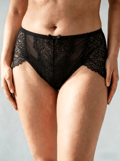 Plus Size Elegant Style Panties for Women, Mid Waist & Seamless Briefs