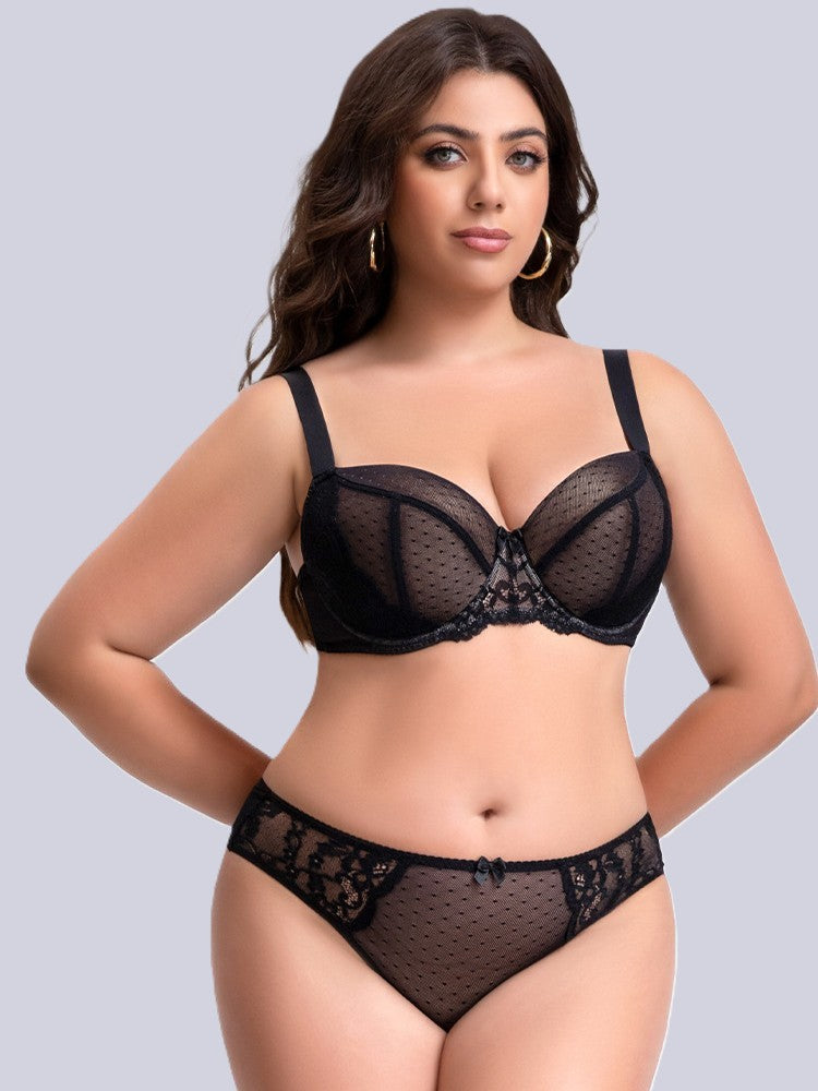 thoughtfully designed for full figures, offering a secure, flattering fit that accommodates and celebrates your curves in all the right places.
