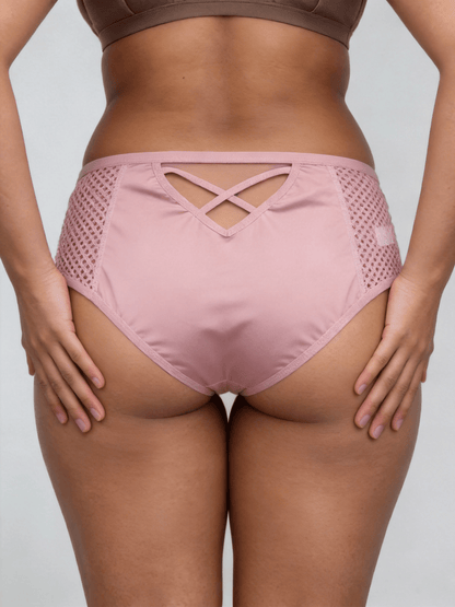 Women's High-Waist Shaping Control Lifter Shaper Panties With Breathable Design