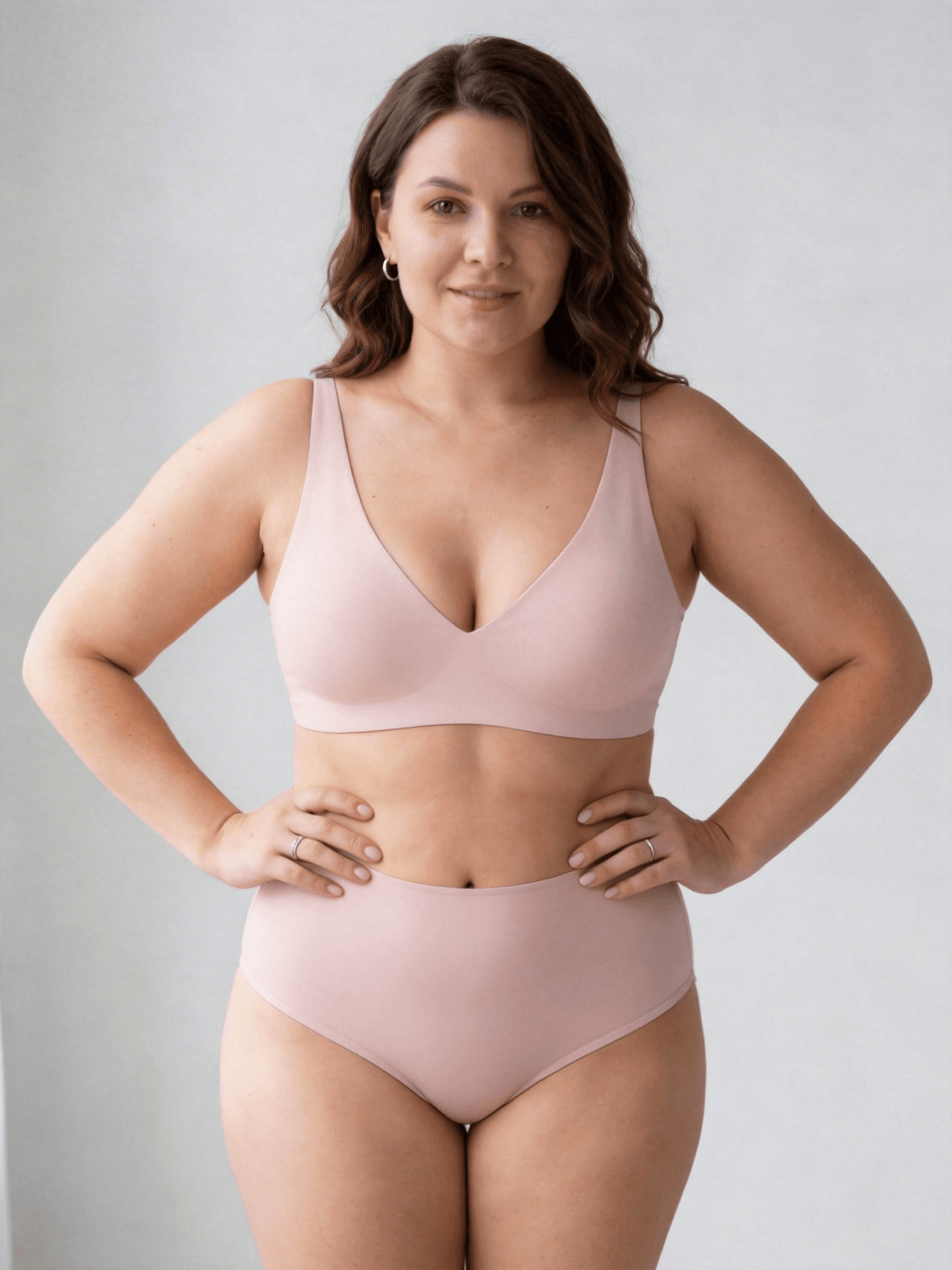 Wireless Full-Coverage Bra with Leopard Print Choosable