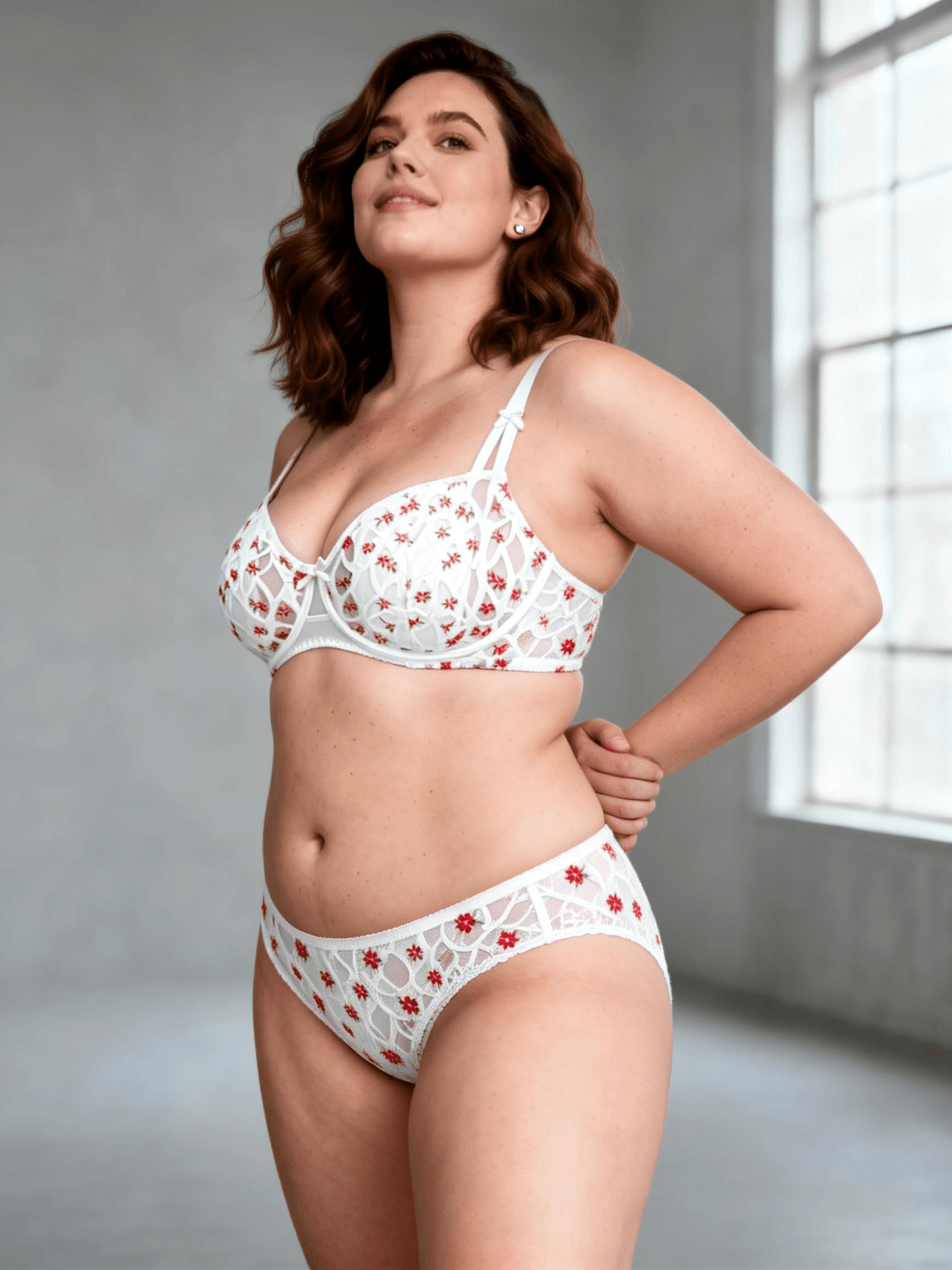 Plus Size Seamless Underwear for Women & Push Up, Side Support , Minimizer effect
