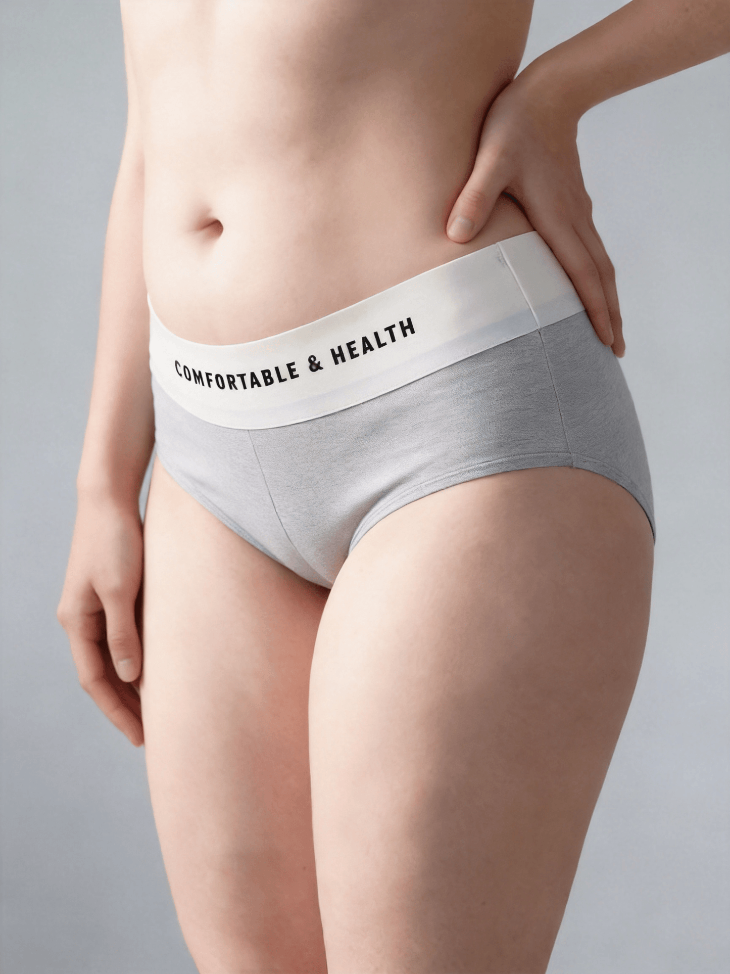 Antibacterial Seamless Ice Fabrics Panties & Mid High Waist Hip Lifting