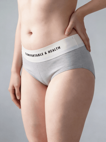 Antibacterial Seamless Ice Fabrics Panties & Mid High Waist Hip Lifting