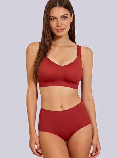 with full coverage and wire-free comfort, these undergarments eliminate binding or irritation, providing flawless support without sacrificing style.