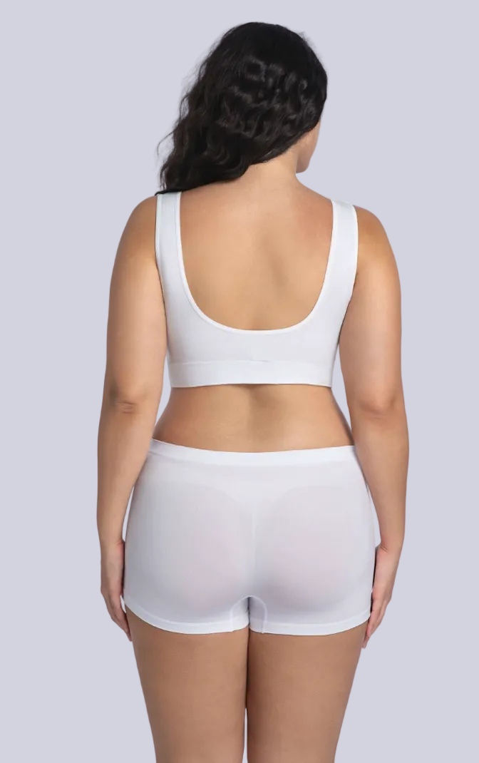 supportive seamless wireless bra for active lifestyles