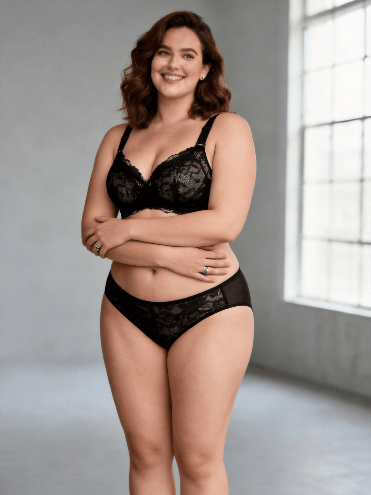 Wireless Full Coverage Thin Cup Minimizer Bra, Slimming & Push-up