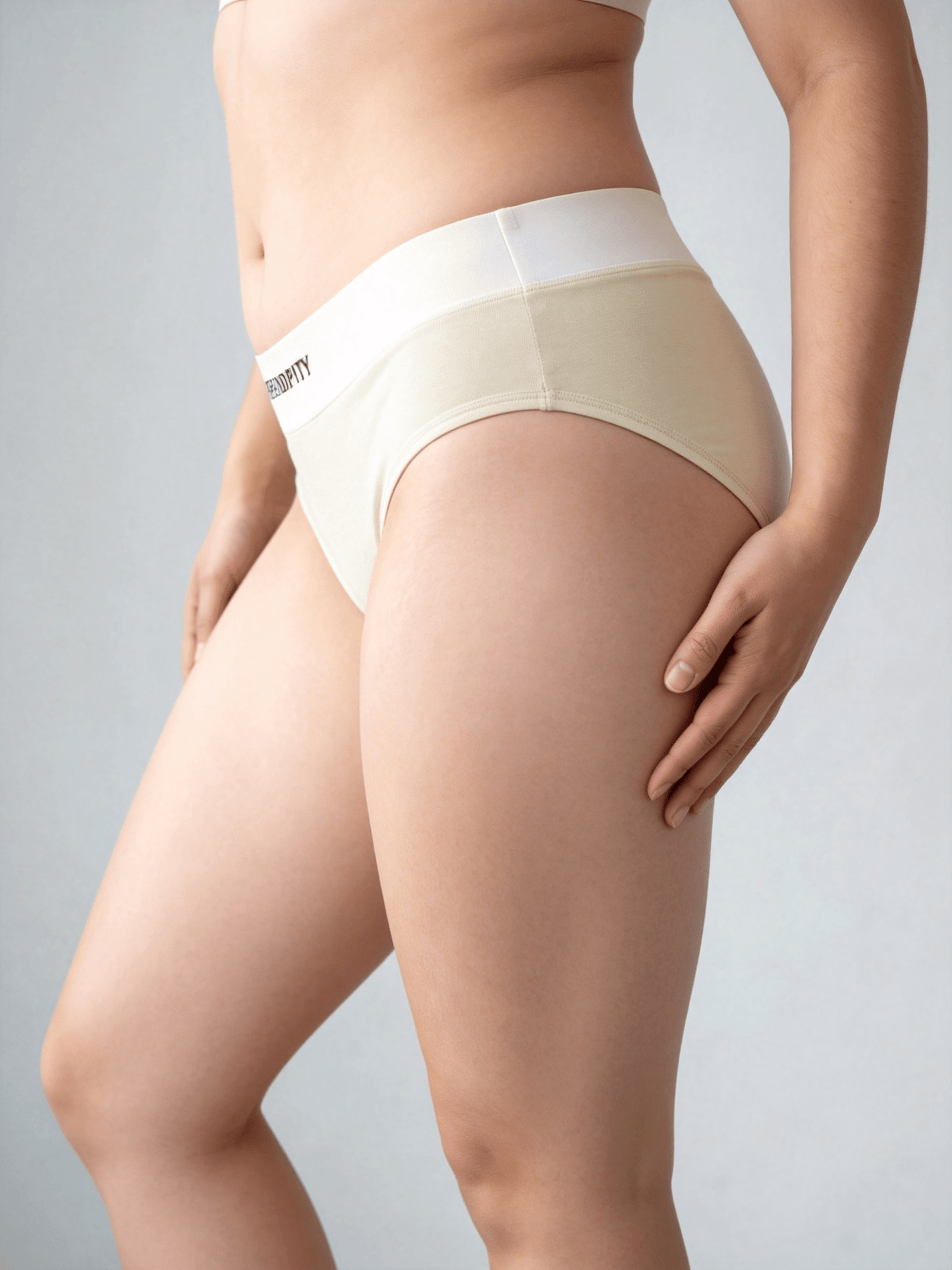 Plus Size Modal Seamless Briefs,  PLA Antibacterial Crotch design Underwear