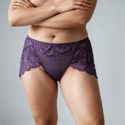 Plus Size Panties for Women, Mid-Rise Hip Lifting Seamless Briefs & Cotton Crotch