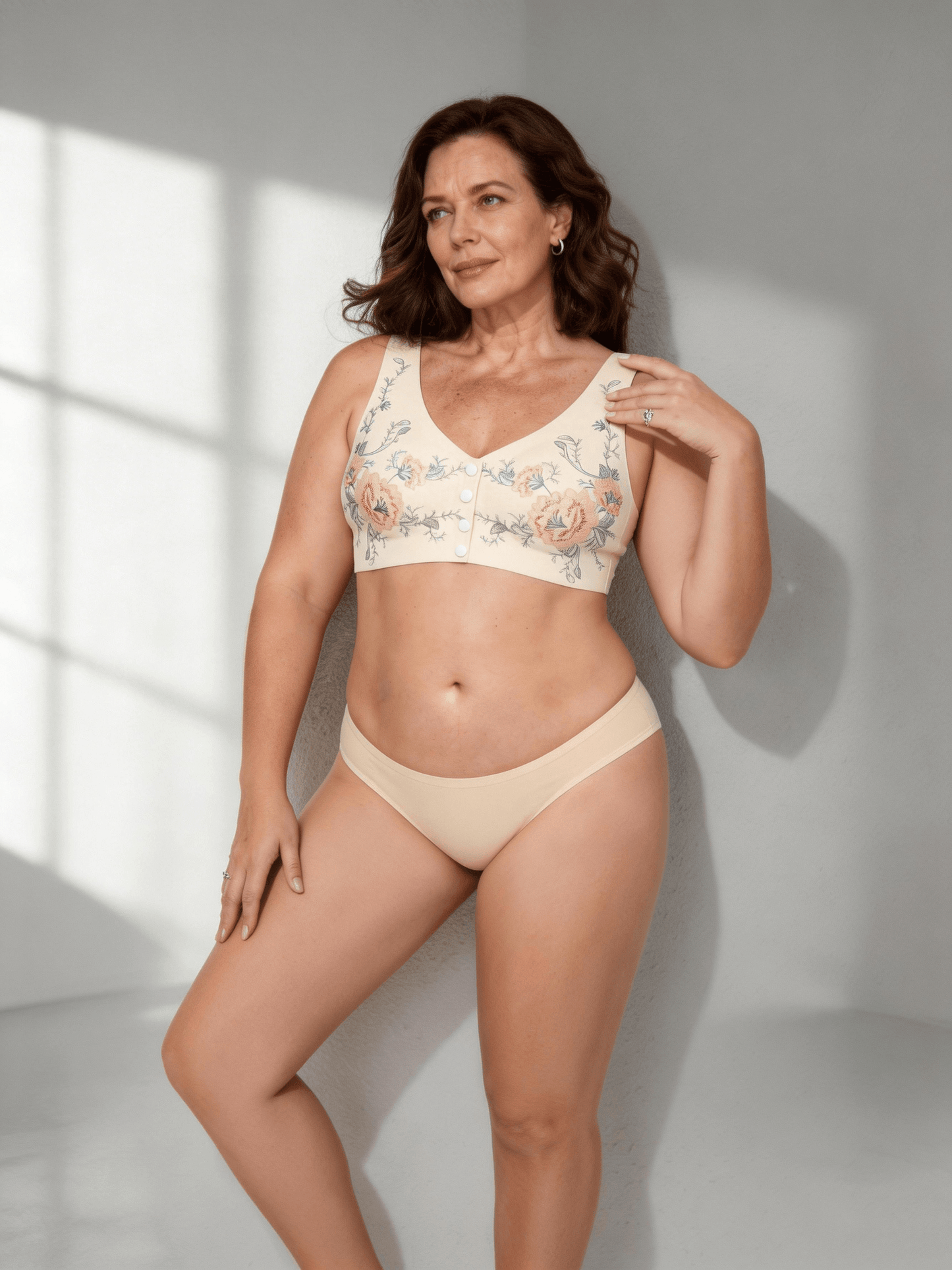 Vintage Style Comfort Bra with Softsupport, Wireless & Seamless