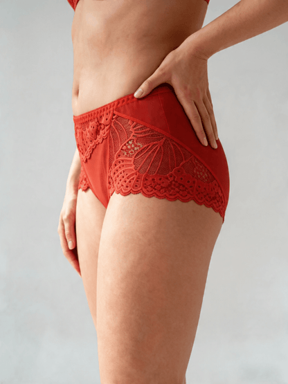 Plus Size Panties for Women, Mid-Rise Hip Lifting Seamless Briefs & Cotton Crotch