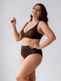 Brown leopard