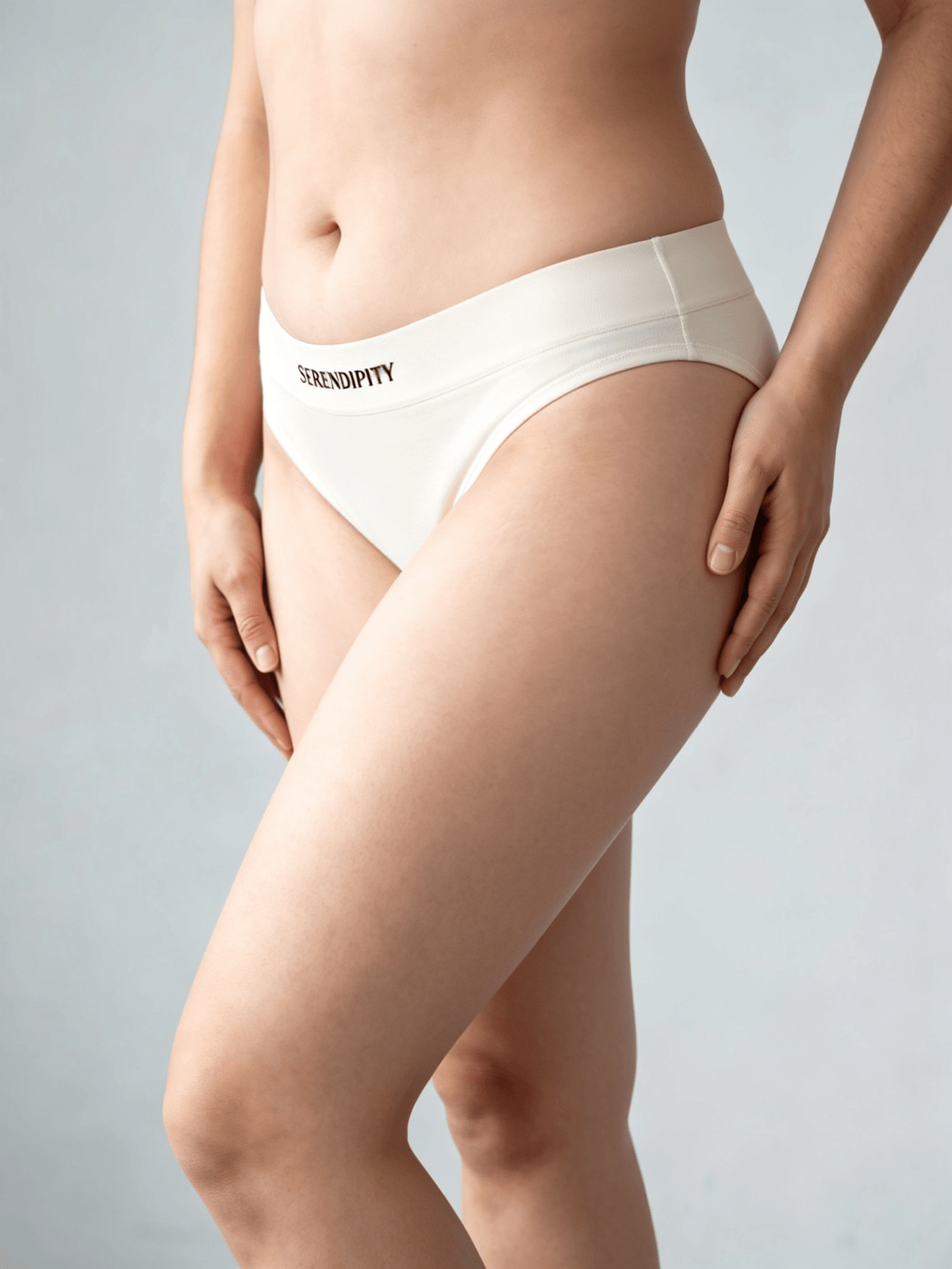Plus Size Modal Seamless Briefs,  PLA Antibacterial Crotch design Underwear