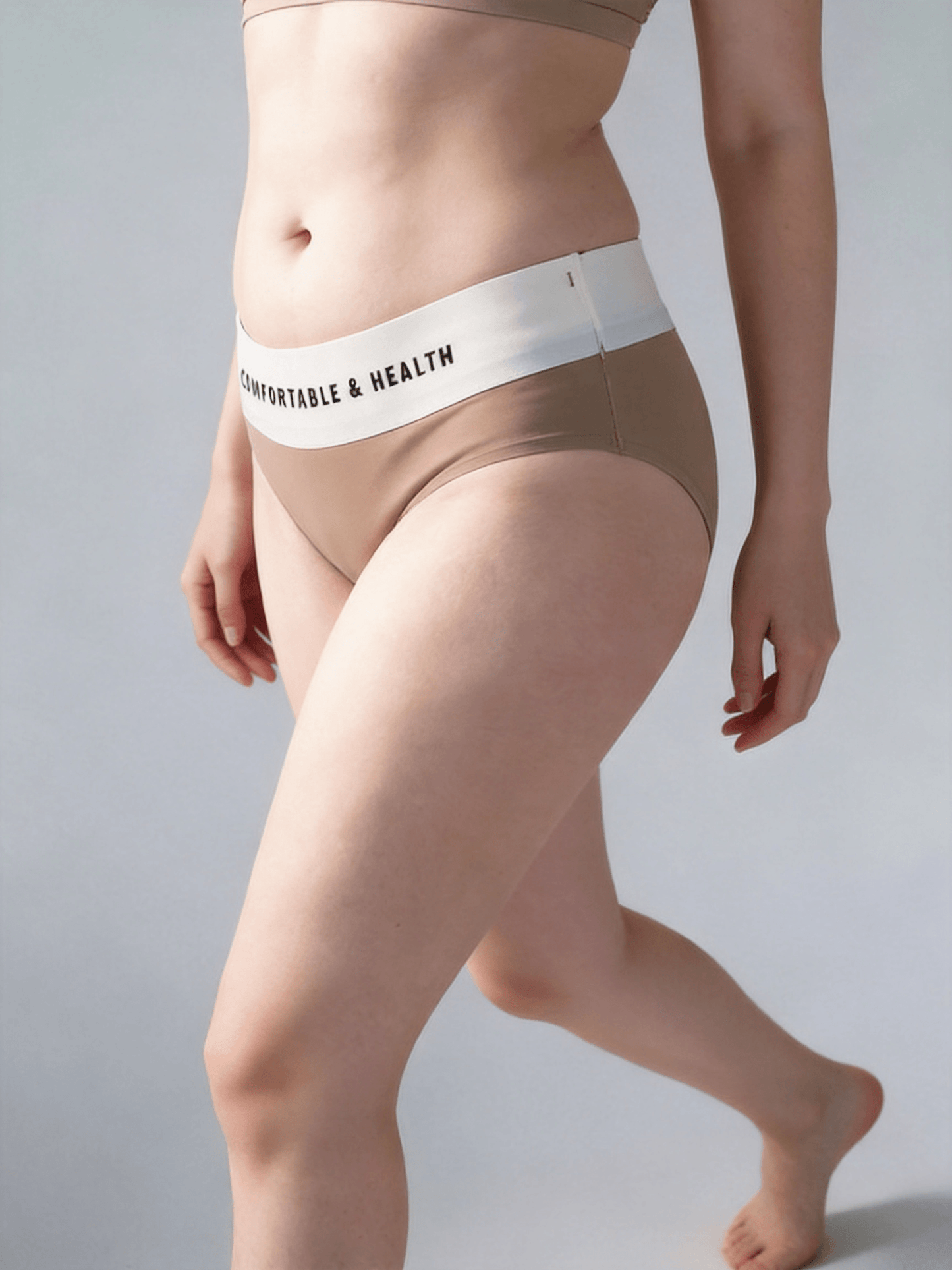 Antibacterial Seamless Ice Fabrics Panties & Mid High Waist Hip Lifting