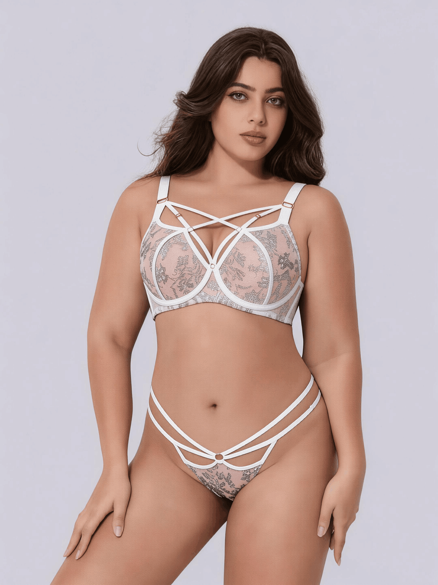 DD-FIT Full Coverage Bra Set – Breathable Support & Everyday Comfort
