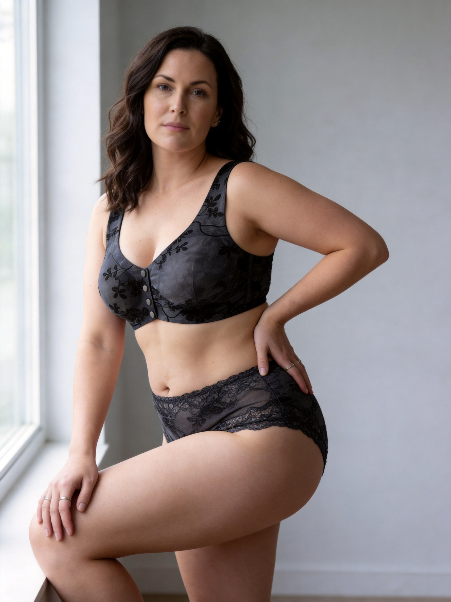 Wireless Front Closure Bra for Middle-Aged and Elderly Women